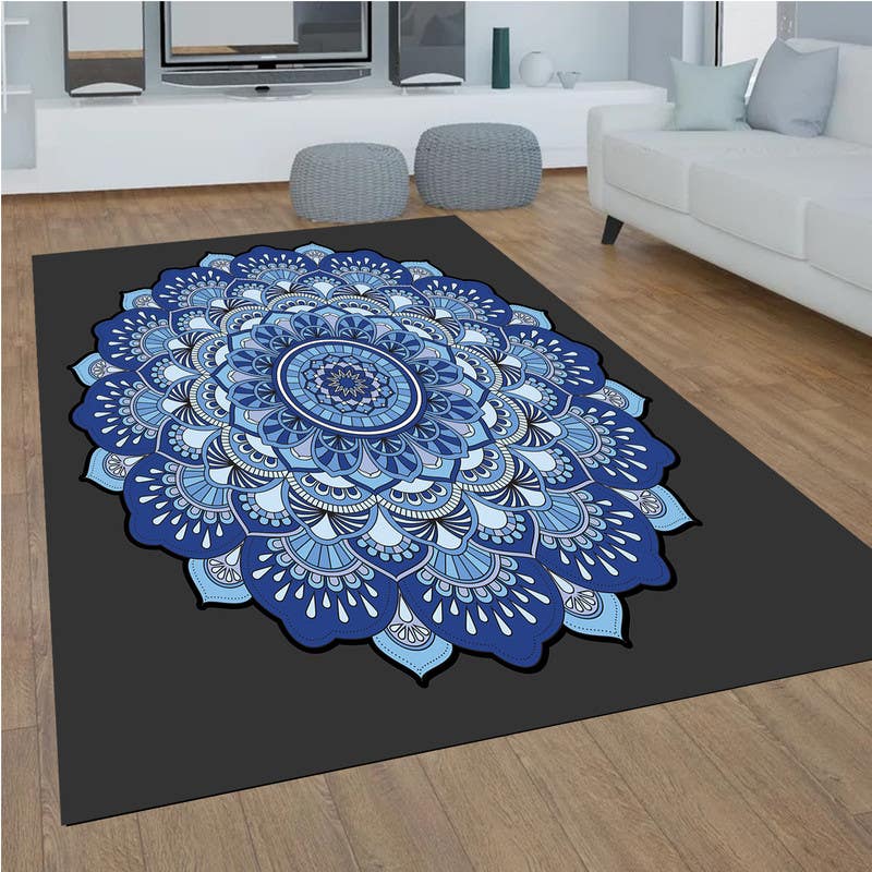 Velvet Rug, 160×230 cm - Multicolor
