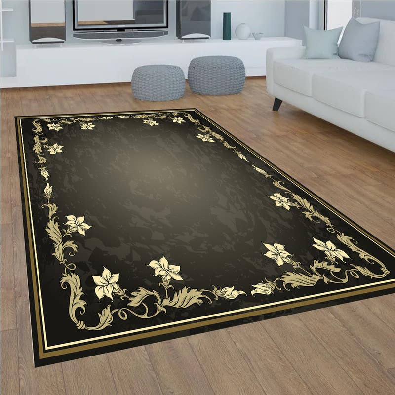 Velvet Rug, 160×230 cm - Multicolor