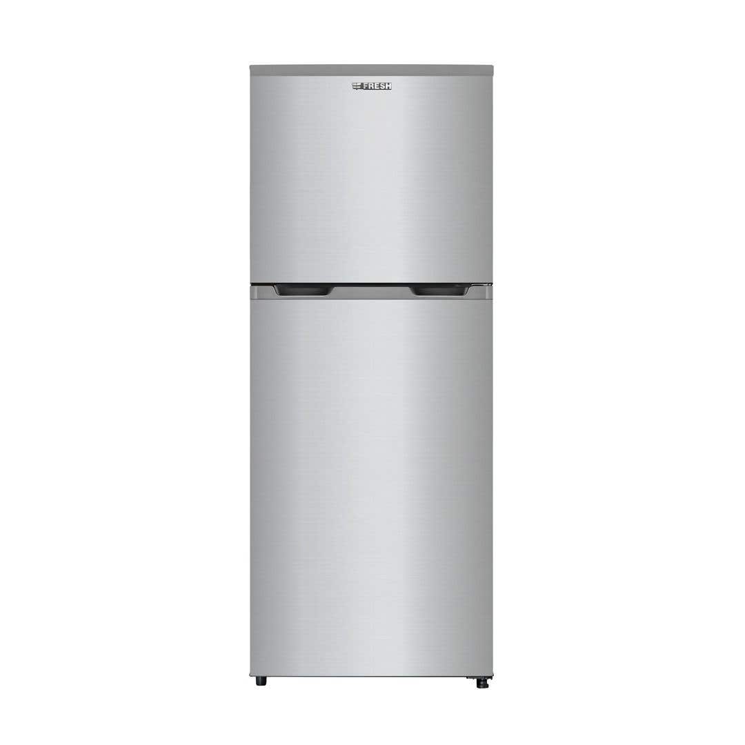 Fresh FDD-B225 BS Defrost Refrigerator, 215 Liters, 2 Doors - Silver