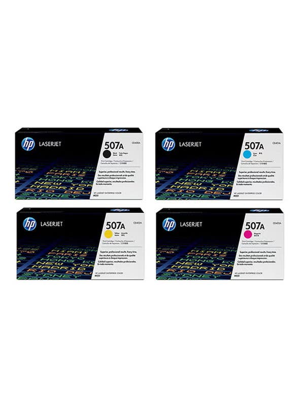 HP LaserJet Toner Cartridge, 507A, Multi-Color Kit - CE400A