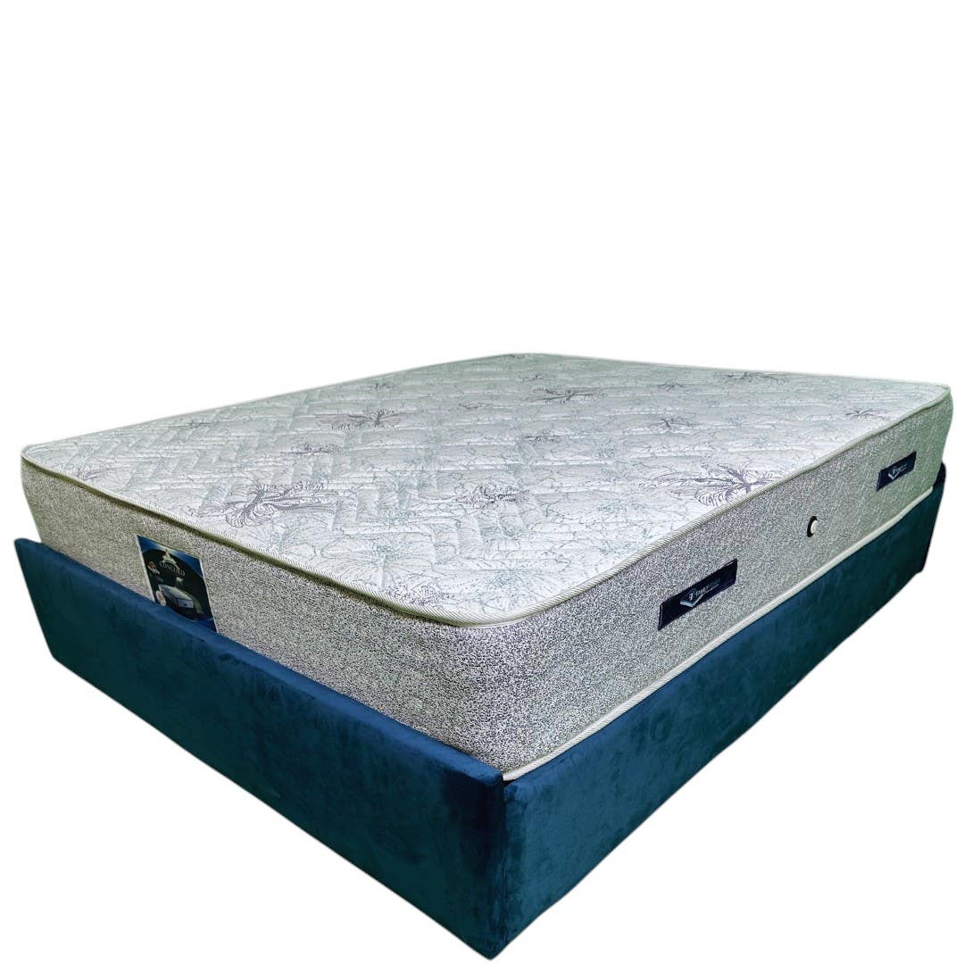 Family Foam Concord Mattress , Connected Zipper - White