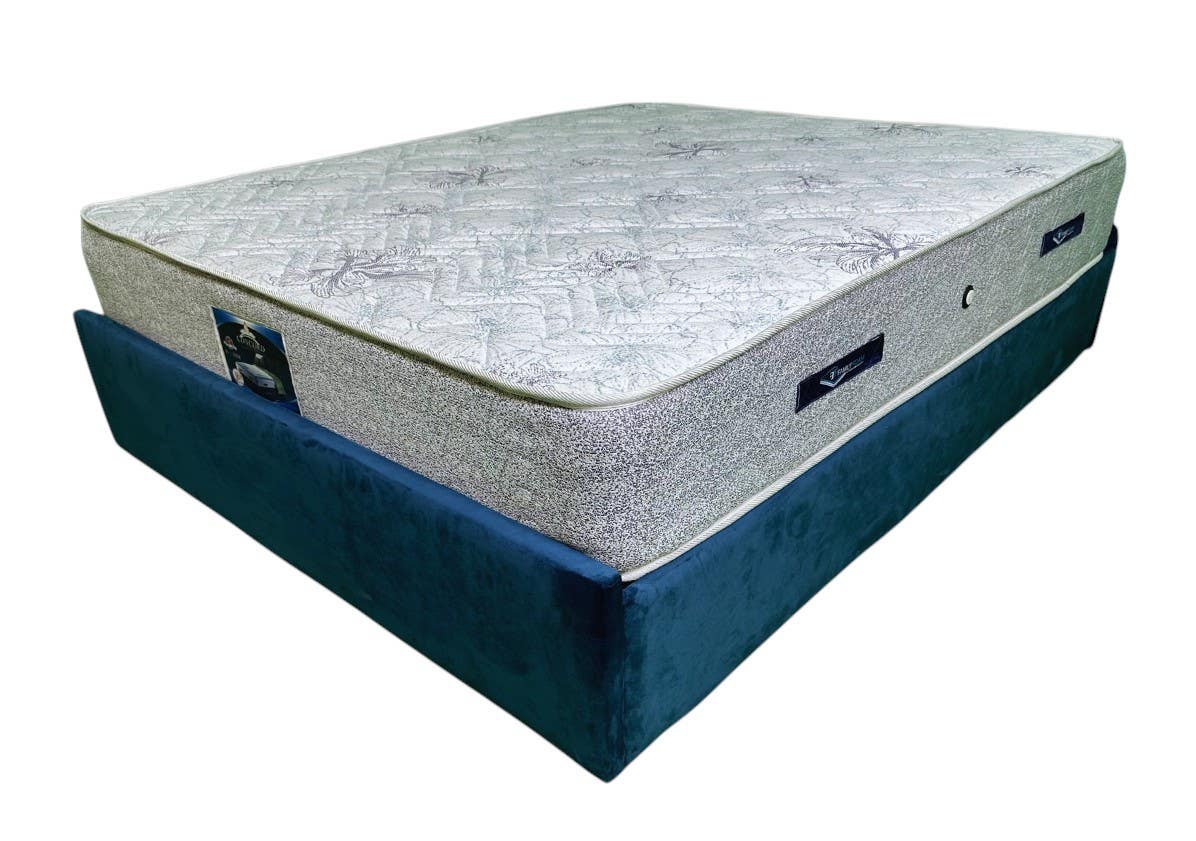Family Foam Concord Mattress , Single Zippers - White