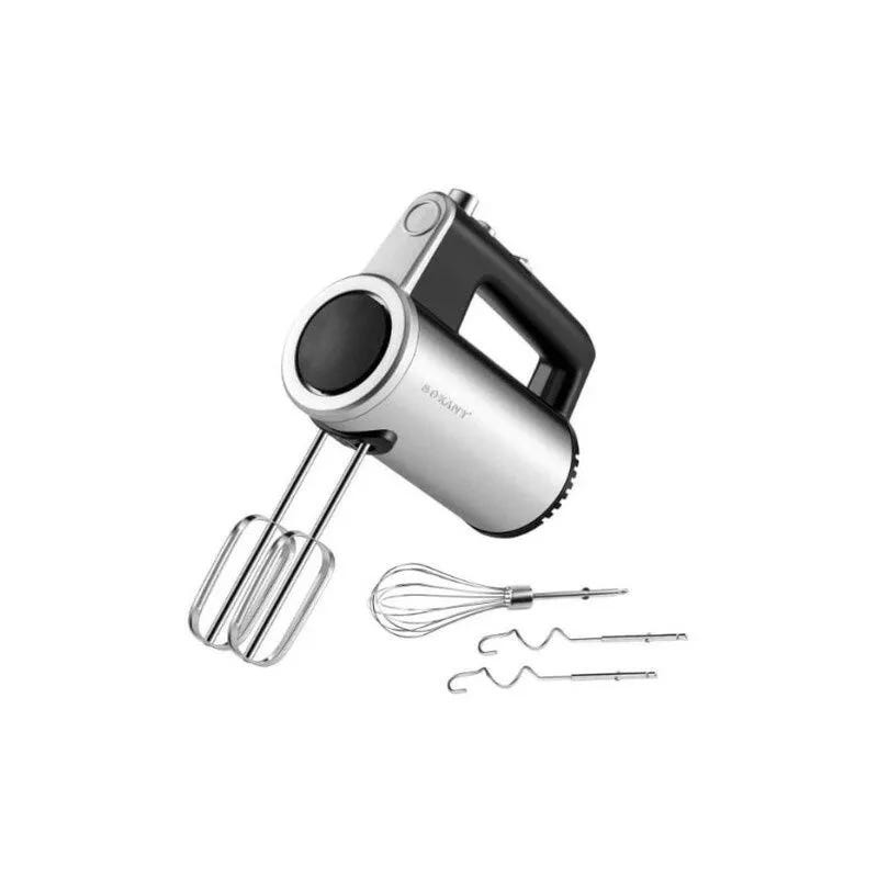 Sokany SK-02017 Egg Beater, 5 Speeds, 800 Watts - Silver