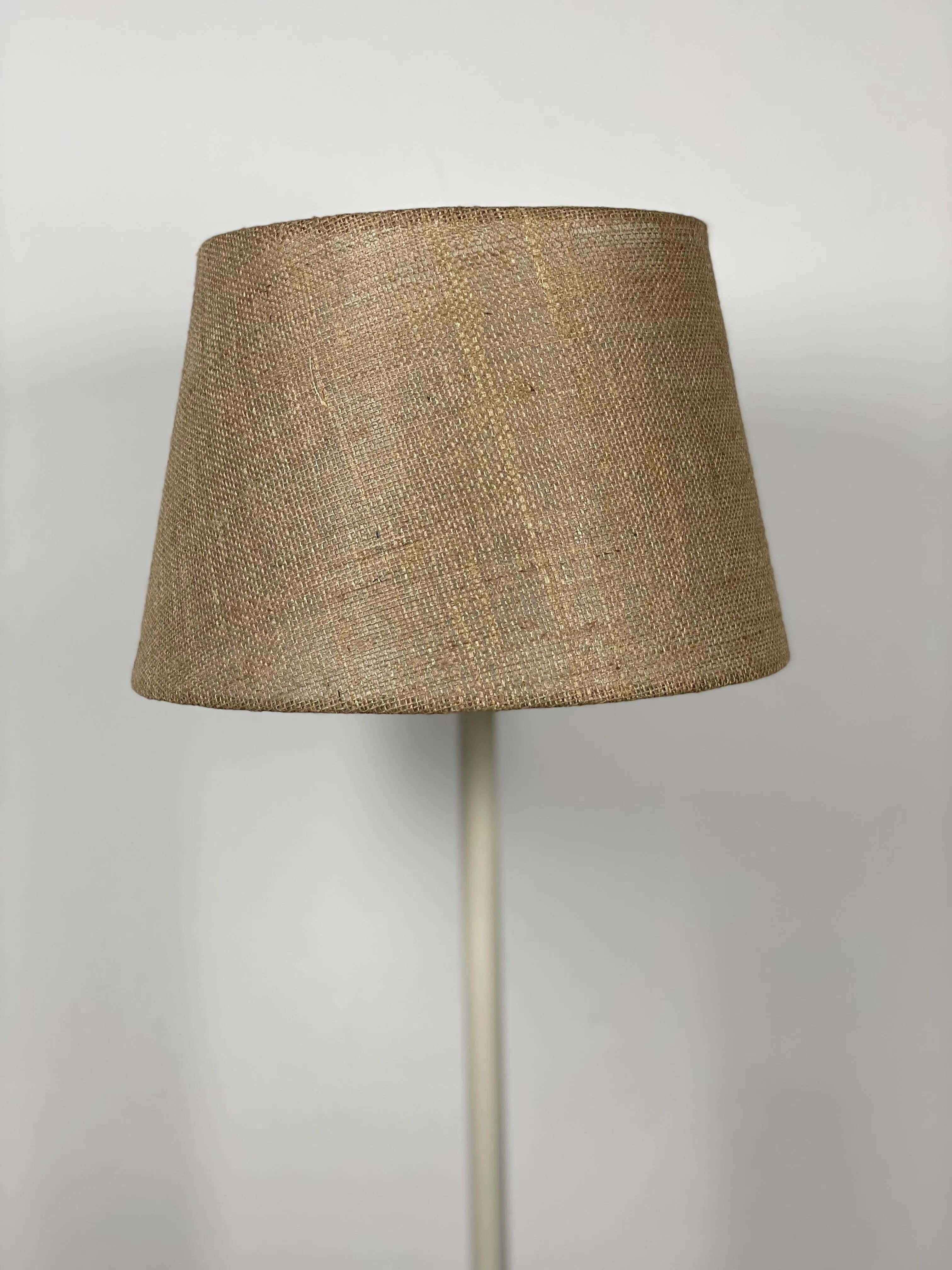 TBS Burlap Threads Boho Floor Lamp, 160 ×40 cm - Beige