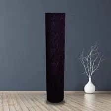 TBS Fabric Modern Floor Lamp, 120 ×20 cm - Purple
