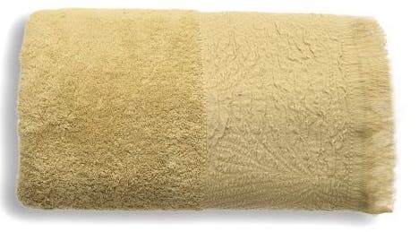 jacquardina Cotton bath sheet, 140×70 cm - beige