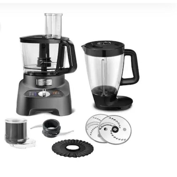Moulinex FP8230EG Food Processor, Double Force, 1000 Watts, 22 Functions - Black