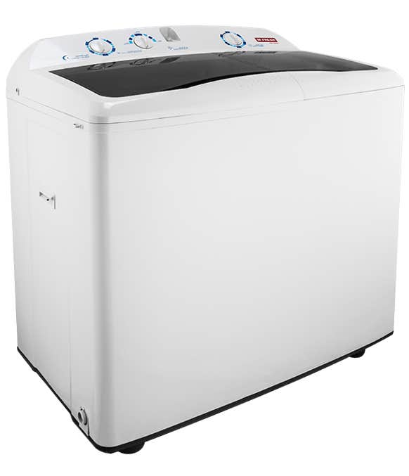 Fresh Jumbo Top Loading Washing Machine, 2 Tubs, 10 KG - White