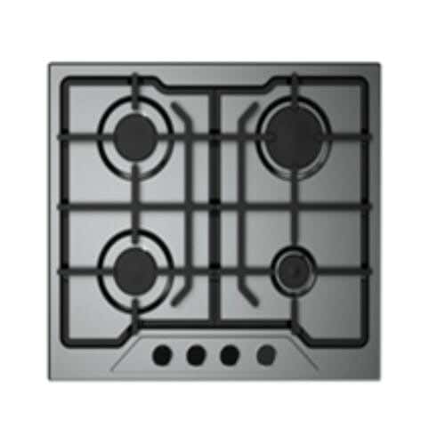 Fresh Modena Built-in Hob, 60×60 cm, 4 Burners - Silver