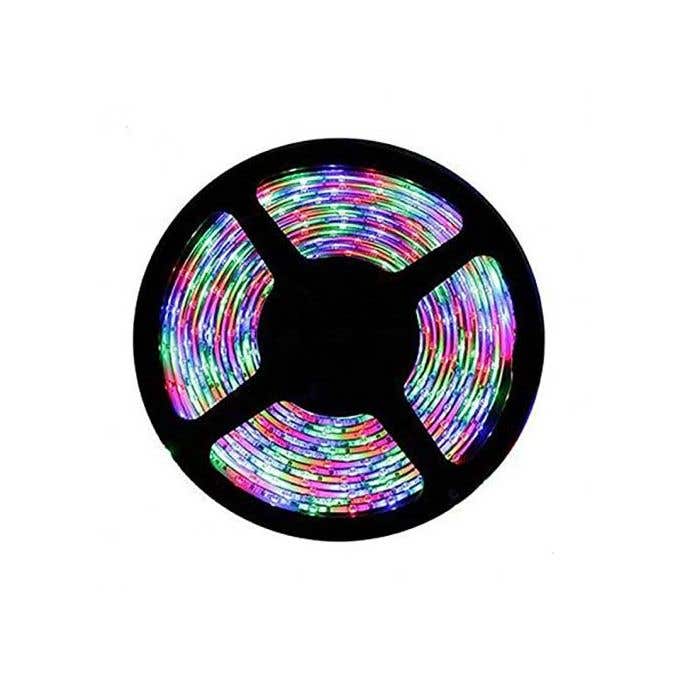 Waterproof Led Flexible Light Strip, 12V, 5 M - Multicolor