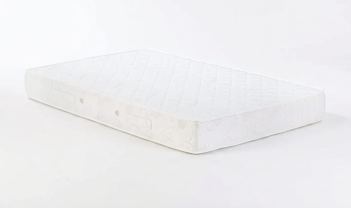 Fiber Taki Medical Mattress, 120×200×25 cm - White