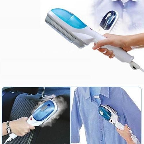 Tobi Portable Steam Iron - White Blue