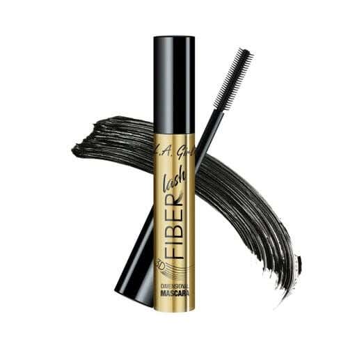 La Girl Fiber Mascara Black 645 La Girl, For Women