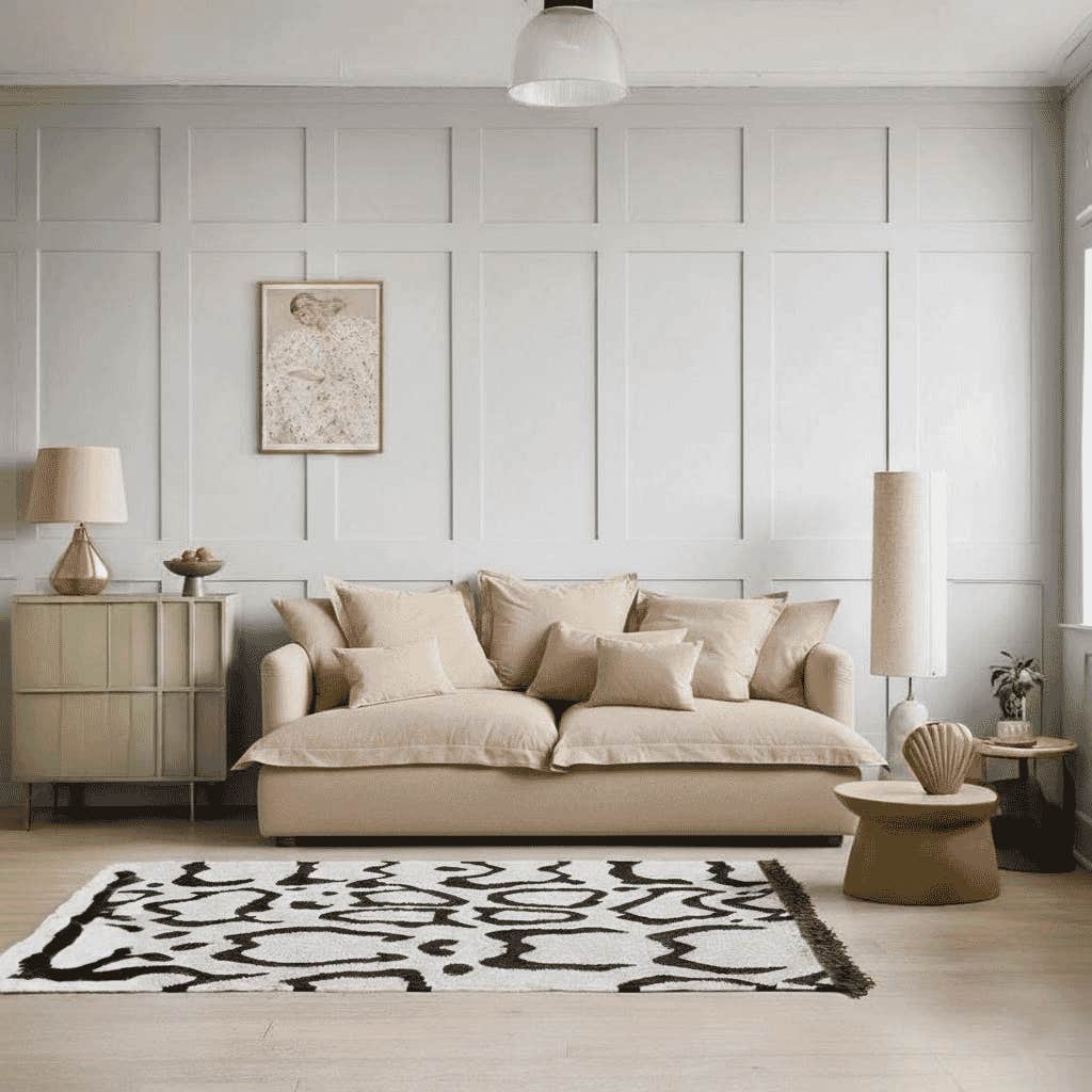 2-Seater Recliner Sofa, Beech Wood, Koya Linen Fabric, 200×80×75 cm - Beige