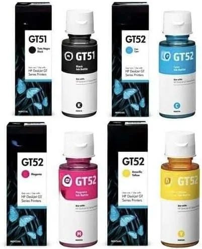 HP GT52 Inkjet Cartridge, Multi-Color Kit - M0H55AA