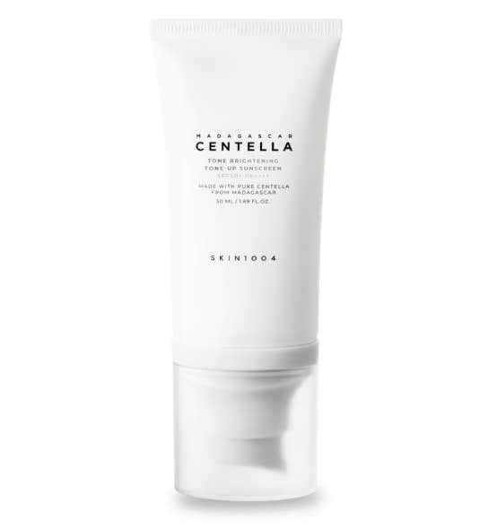 SKIN1004 Madagascar CENTELLA TONE BRIGHTENING TONE UP SPF50 sunscreen 50ml, Unisex Adult