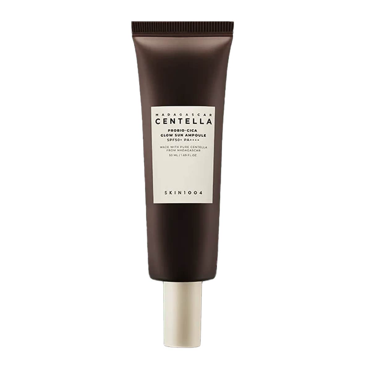 SKIN1004 Madagascar Centella Probio-cica Glow Sun Ampoule SPF50+ PA++++ 50 ML‏, Unisex Adult