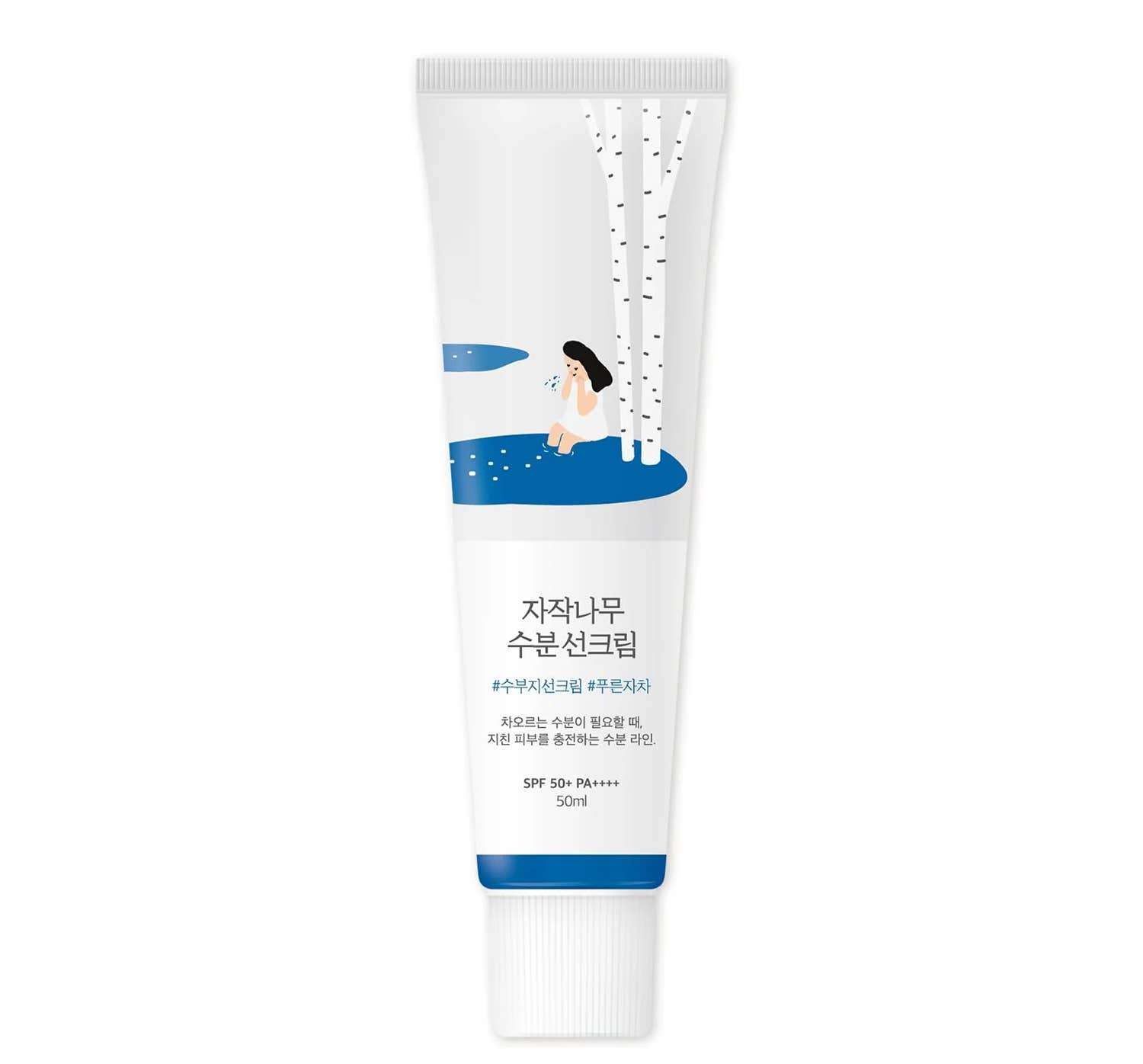 ROUND LAB Birch Juice Moisturizing Sunscreen 50 ml, Unisex Adult