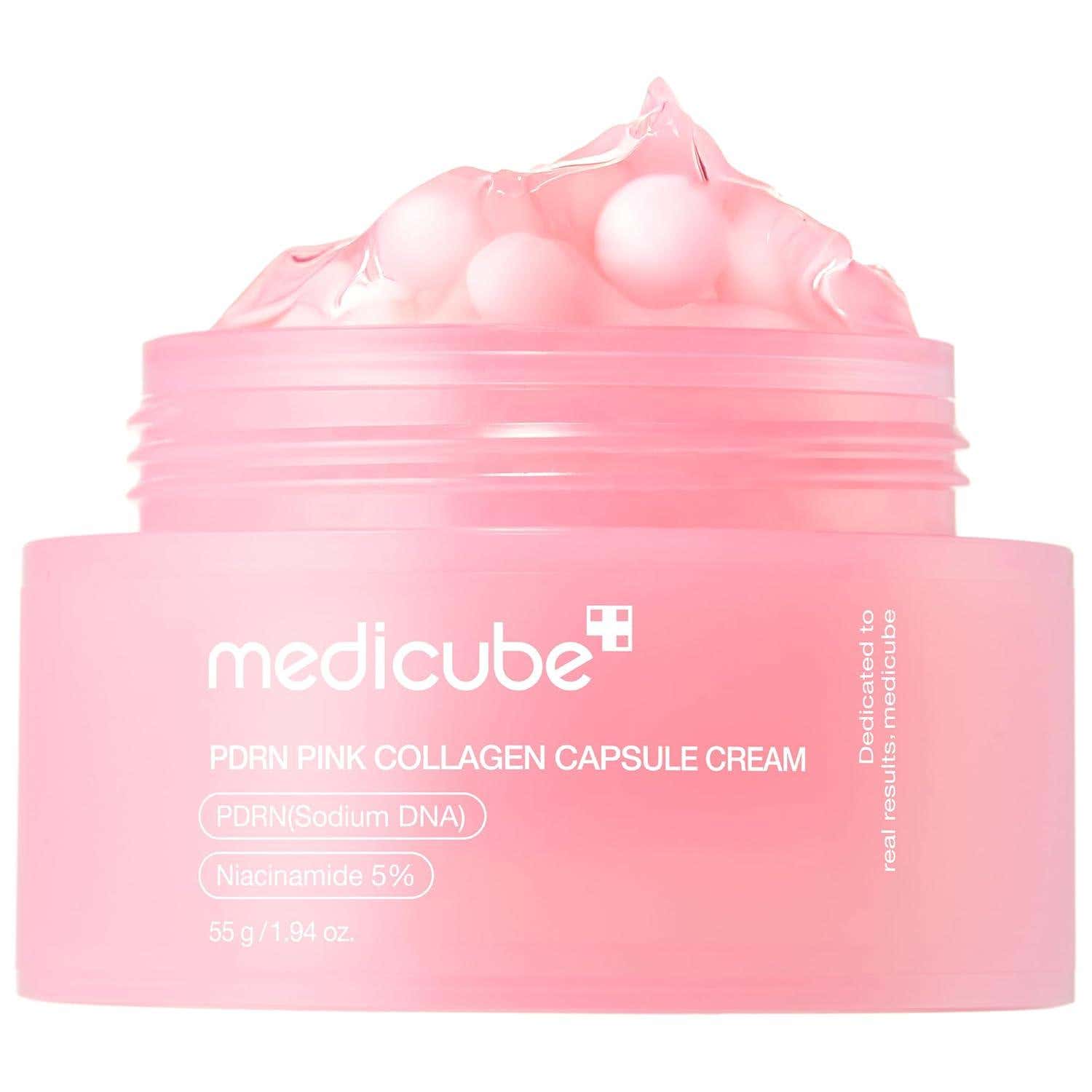 Medicube PDRN Pink Collagen Capsule Cream 55g, for Women