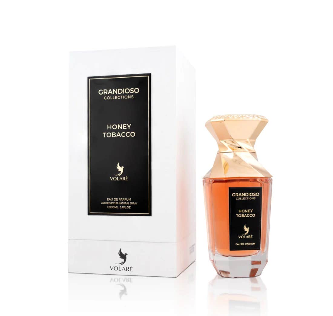 Honey Tobacco Grandioso Collection Eau De Parfum - For Unisex (inspired By Guerlaiin Tobacco Honey )