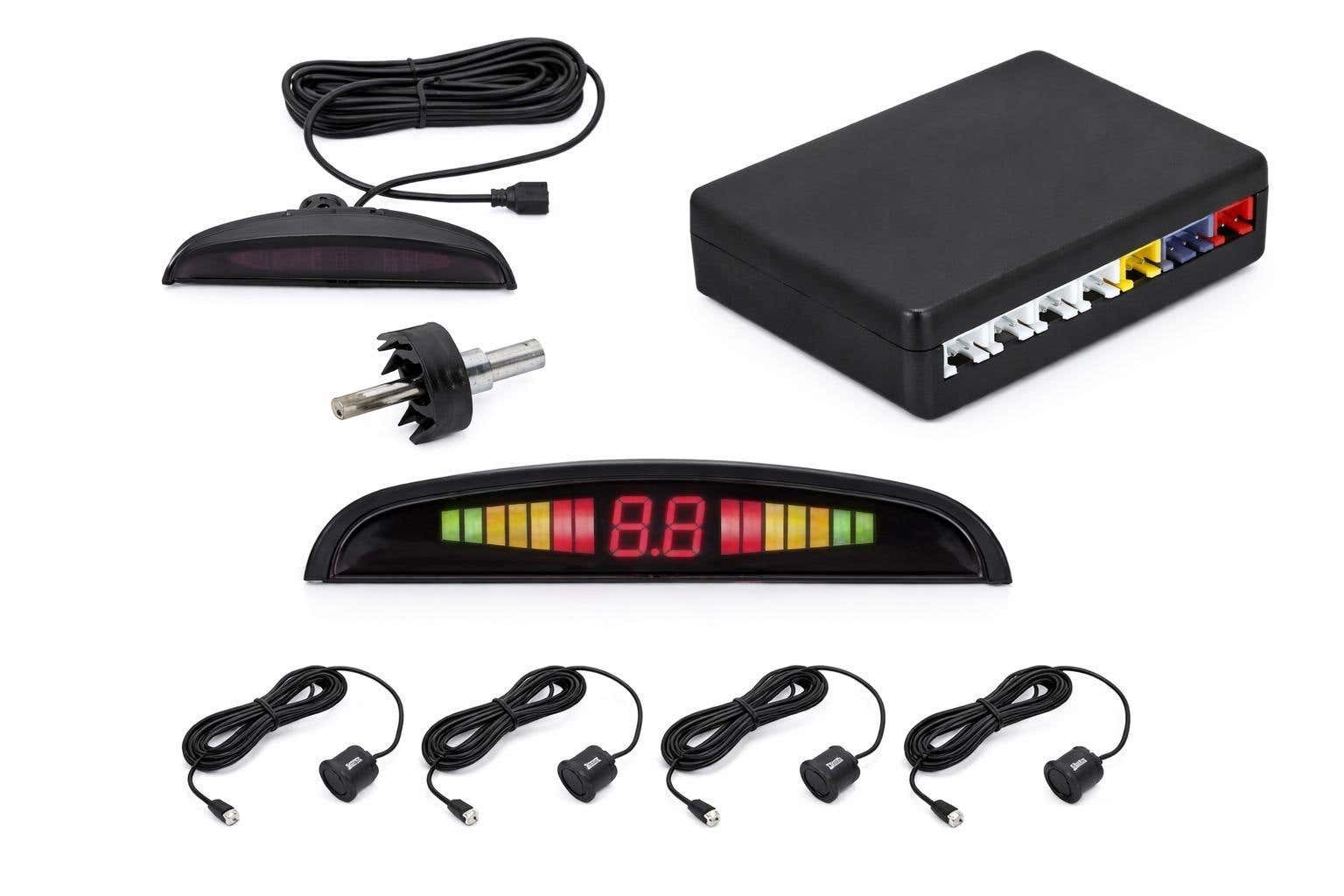 Car Sensor, Blue Box - Black