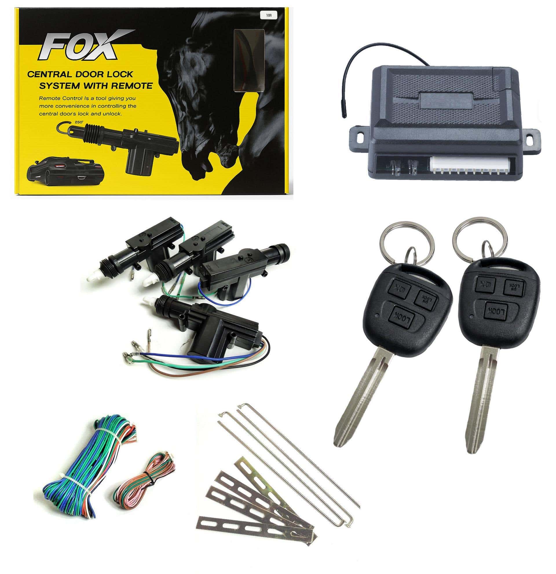 FOX Remote Central Lock System, Y73 - Black