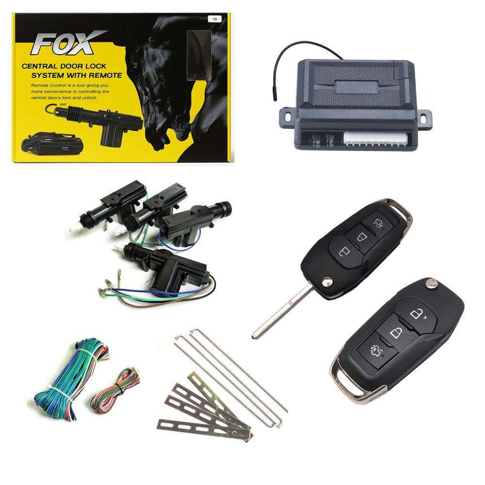 FOX Remote Central Lock System, Y235-1 - Black