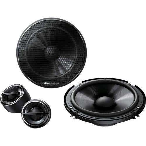 Pioneer, Round Car Speaker Set, 16cm, 300W - Black