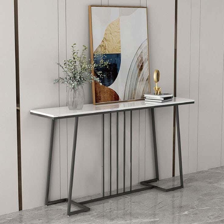 Metal console, 110x90x35 cm - Black