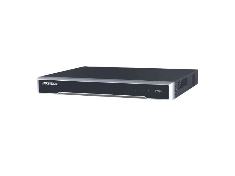 Hikvision DS-7616NI-K2/16P 4K NVR, 16 Chanal - Black