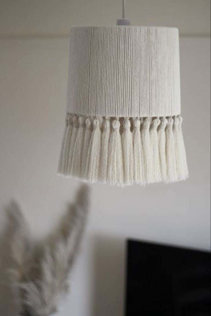 Ceiling chandelier, 35x35x27 cm, One Piece - Off White