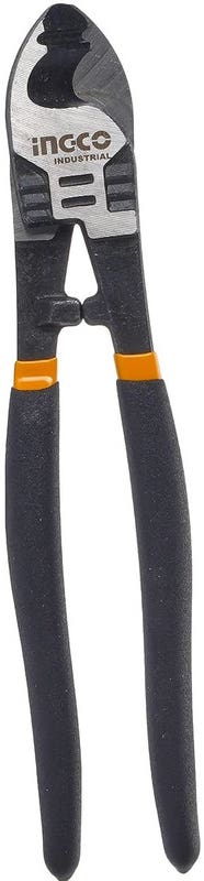 Ingco HCCB0210 Carbon Steel Cables Cutter, 10 Inch - Black