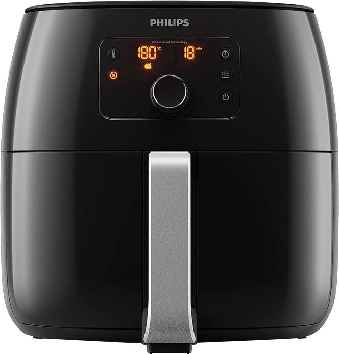 Philips HD9650/91 Avance Collection Air Fryer, 1.4 Kg - Black