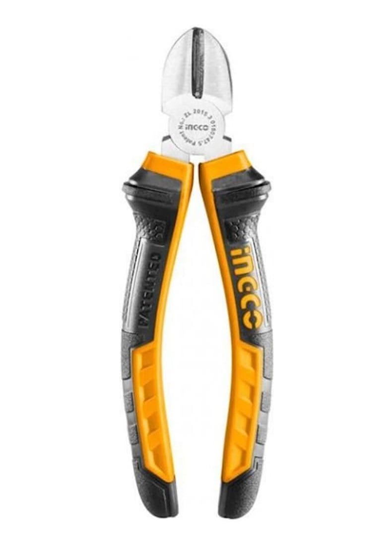 Ingco HDCP08168 Cutting Pliers, 6 Inch - Black Yellow