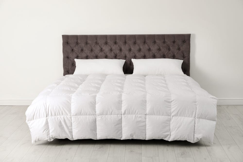 Hollow Fiber Bed in Home Quilt , 220x180 cm - White