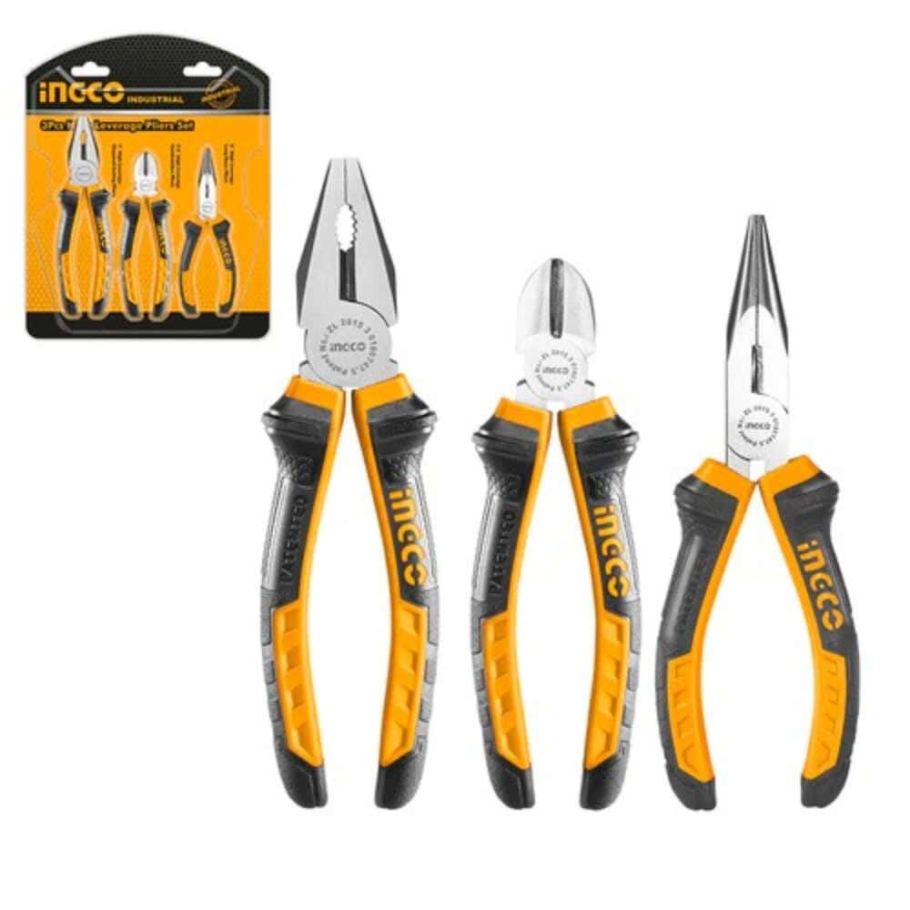 Inco Hkps08318 Hand Tool Kit, 3 Pieces - Black Yellow