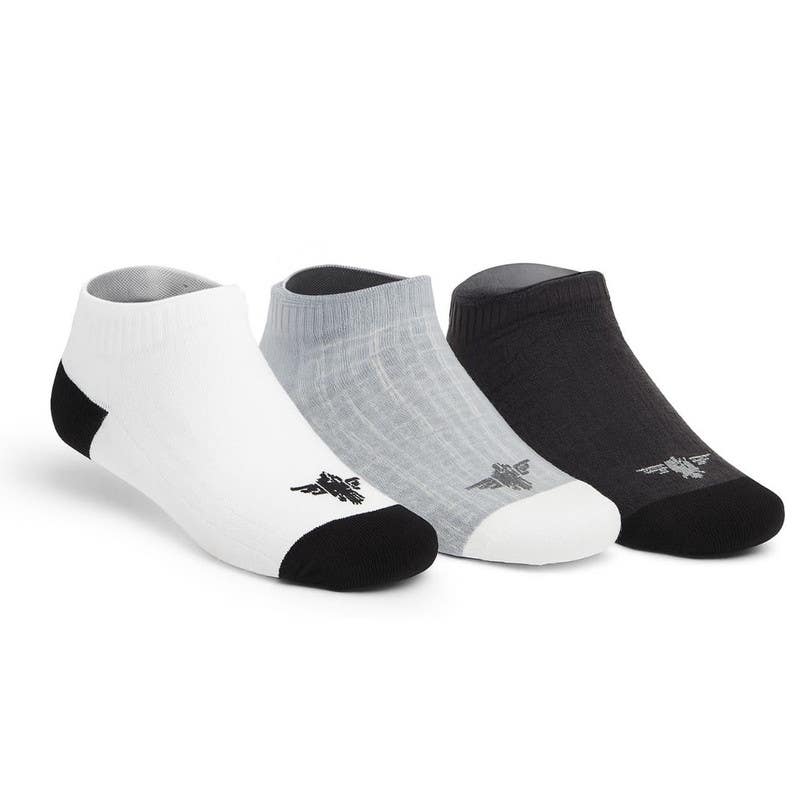 Men's Socks Set, 3 Pieces, 40-45, Multicolor