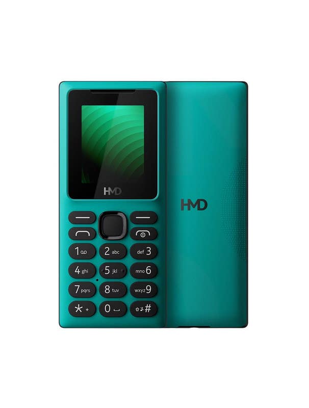 HMD TA-1753 DS 100 Mobile, Dual SIM, 8MB, 1.77 inch, 2G Network, - Turquoise