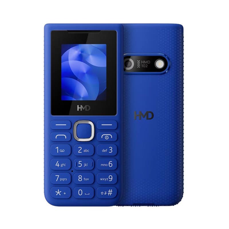 HMD Mobile, HMD 102, Dual SIM, 1.7 inches, 2G - Blue