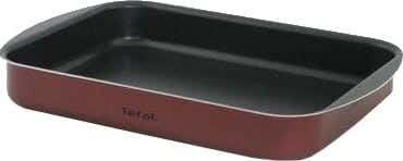 Tefal Zahran Teflon Oven Dish, Size 35 cm - Dark Red