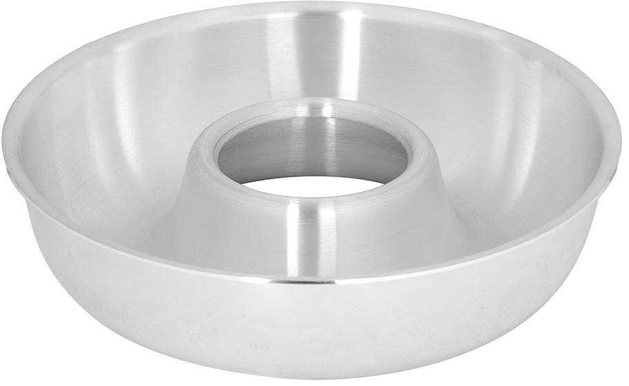 Nouval Round Cake Mold Aluminum, Size 24 - Silver