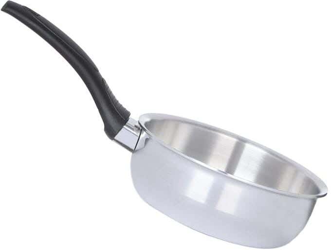 Nouval Aluminum Frying Pan, 16 cm - Silver