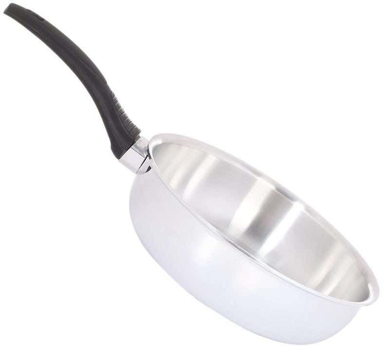 Nouval Aluminium Frying Pan, 20 cm - Silver