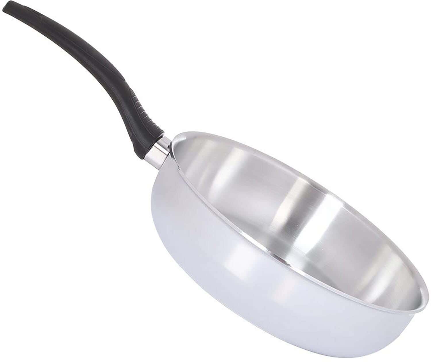 Nouval Aluminium Frying Pan, 24 cm - Silver