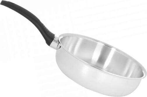 Nouval Aluminum Frying Pan, Size 26 - Silver