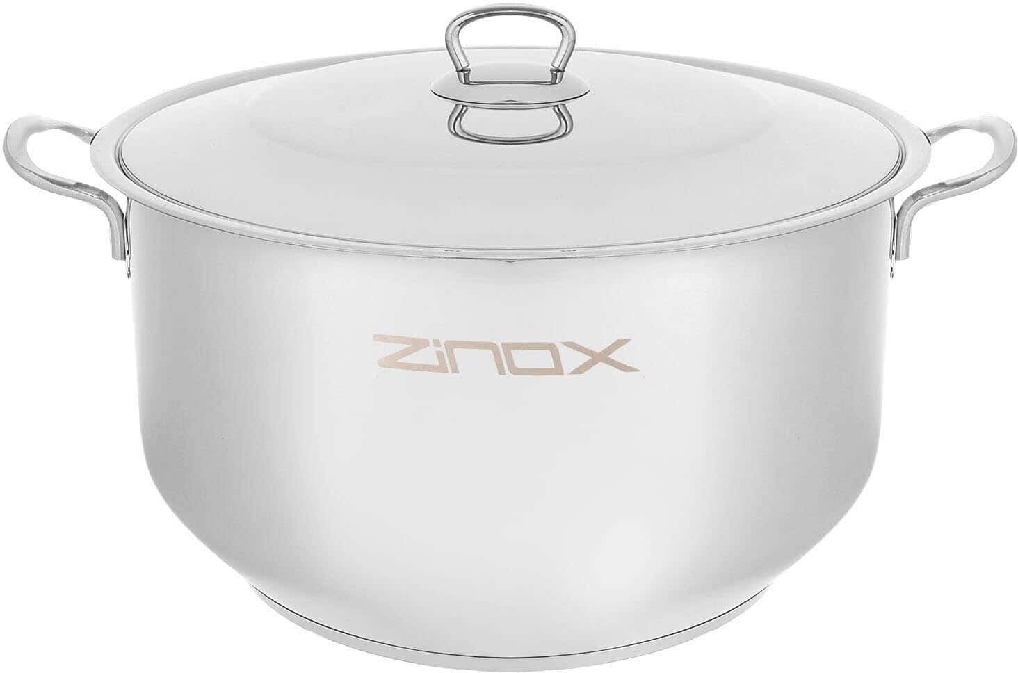 Zinox Classic Stainless Steel Pot, 40 cm - Silver