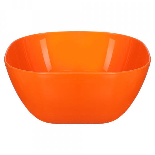 Mesk Large Salad Bowl - Orange