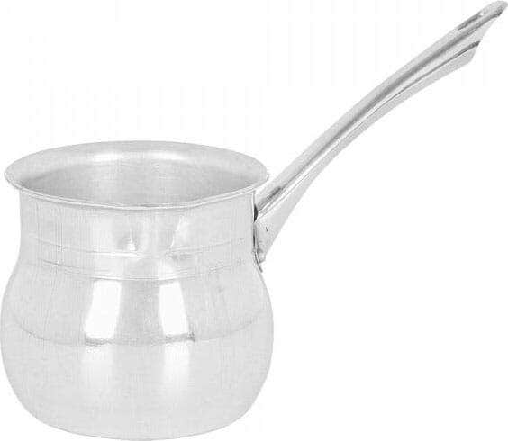 El Zenouki Aluminum Coffee Pot, size 7 - Silver