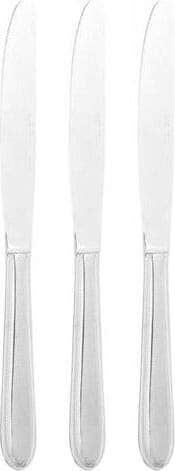 Alex Metal Desire Knife Set, 3 Pieces - Silver