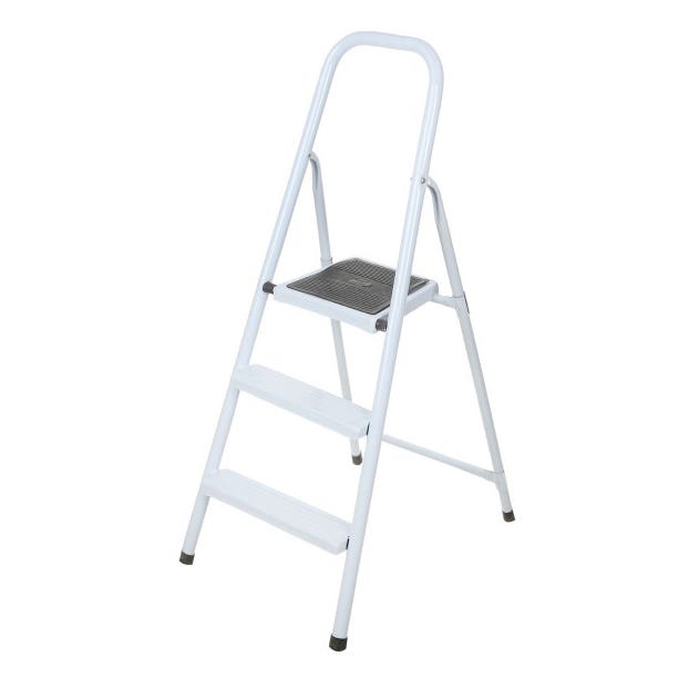 Lora Metal Ladder, 3 Degrees, 60 cm - White
